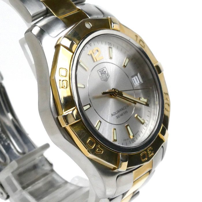 Tag Heuer TAG Heuer TAG HEUER Aquaracer Stainless Steel Watch Metal Quartz WAF1120 Size ONE SIZE - 3 Thumbnail