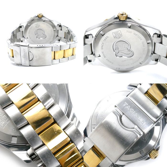 Tag Heuer TAG Heuer TAG HEUER Aquaracer Stainless Steel Watch Metal Quartz WAF1120 Size ONE SIZE - 7 Thumbnail