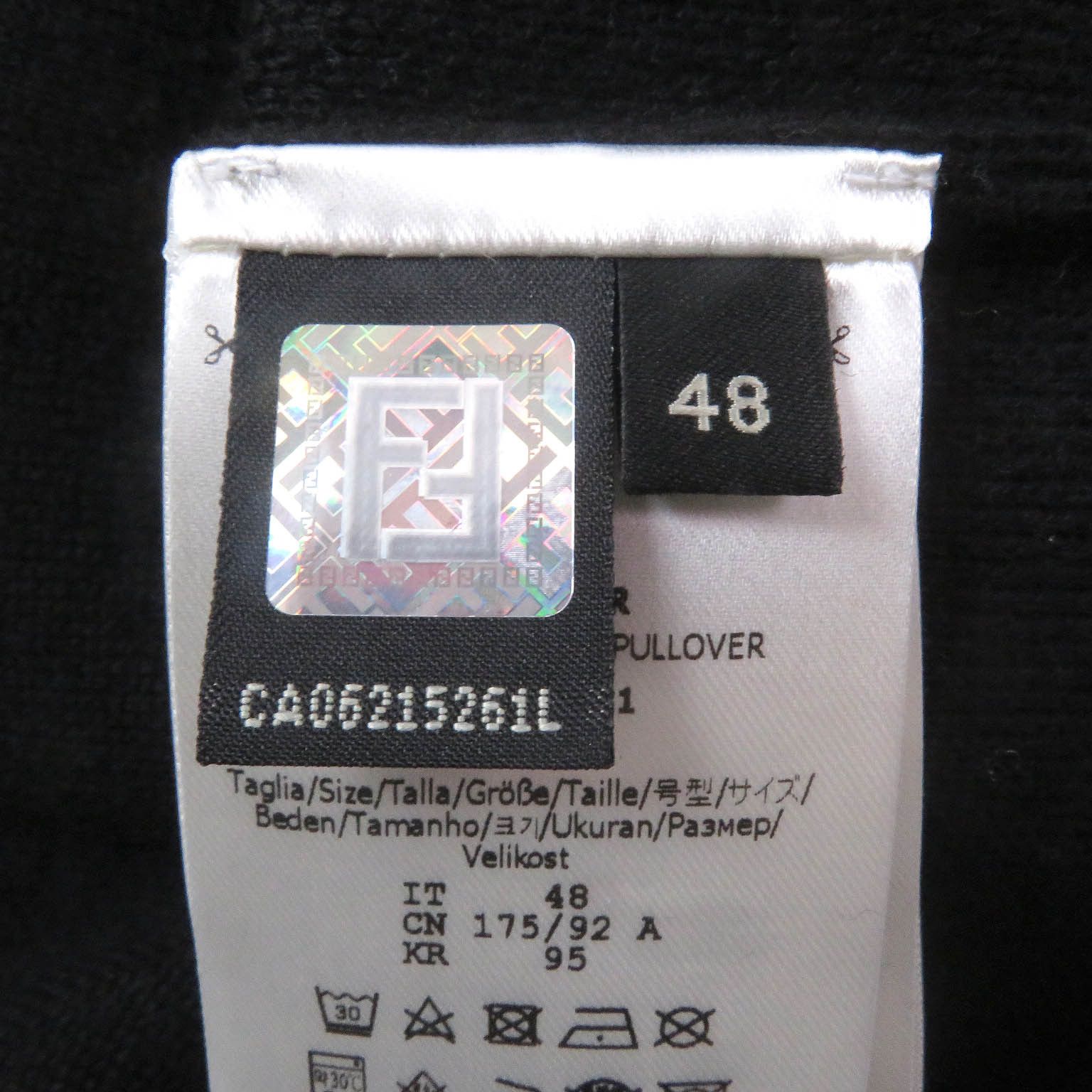 Fendi Fendi Fendi FAE541 Wool Polyurethane Sweater Natural Material Tops FAE541 Size ONE SIZE - 6 Thumbnail