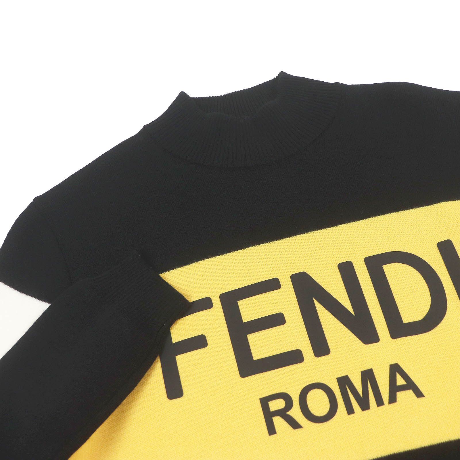 Fendi Fendi Fendi FAE541 Wool Polyurethane Sweater Natural Material Tops FAE541 Size ONE SIZE - 2 Thumbnail