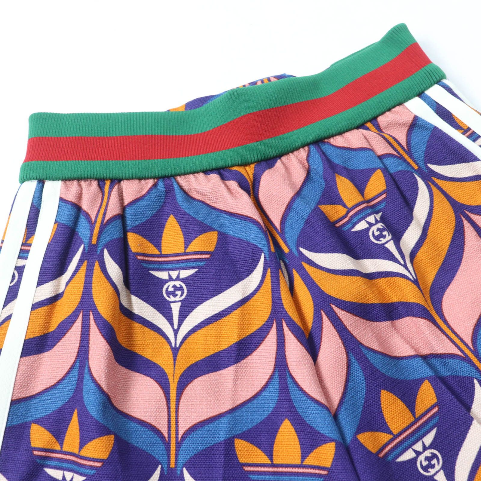 Gucci Gucci Gucci×adidas Trefoil Web Line Cotton Shorts Cotton Shorts 703006 DUTY FREE for USA Size ONE SIZE - 5 Thumbnail