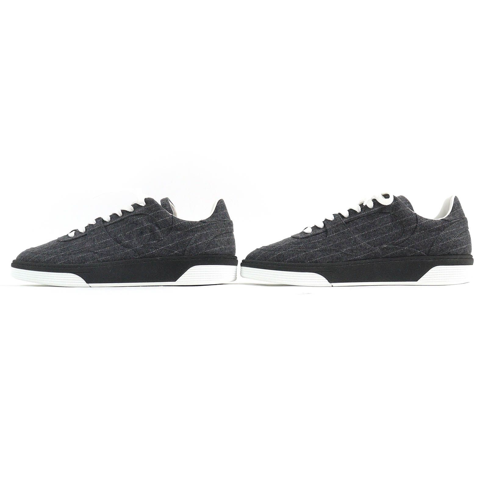 Chanel Chanel Chanel COCO Mark Stripe Pattern Wool Sneakers Others Shoes G46012 Size ONE SIZE - 3 Thumbnail