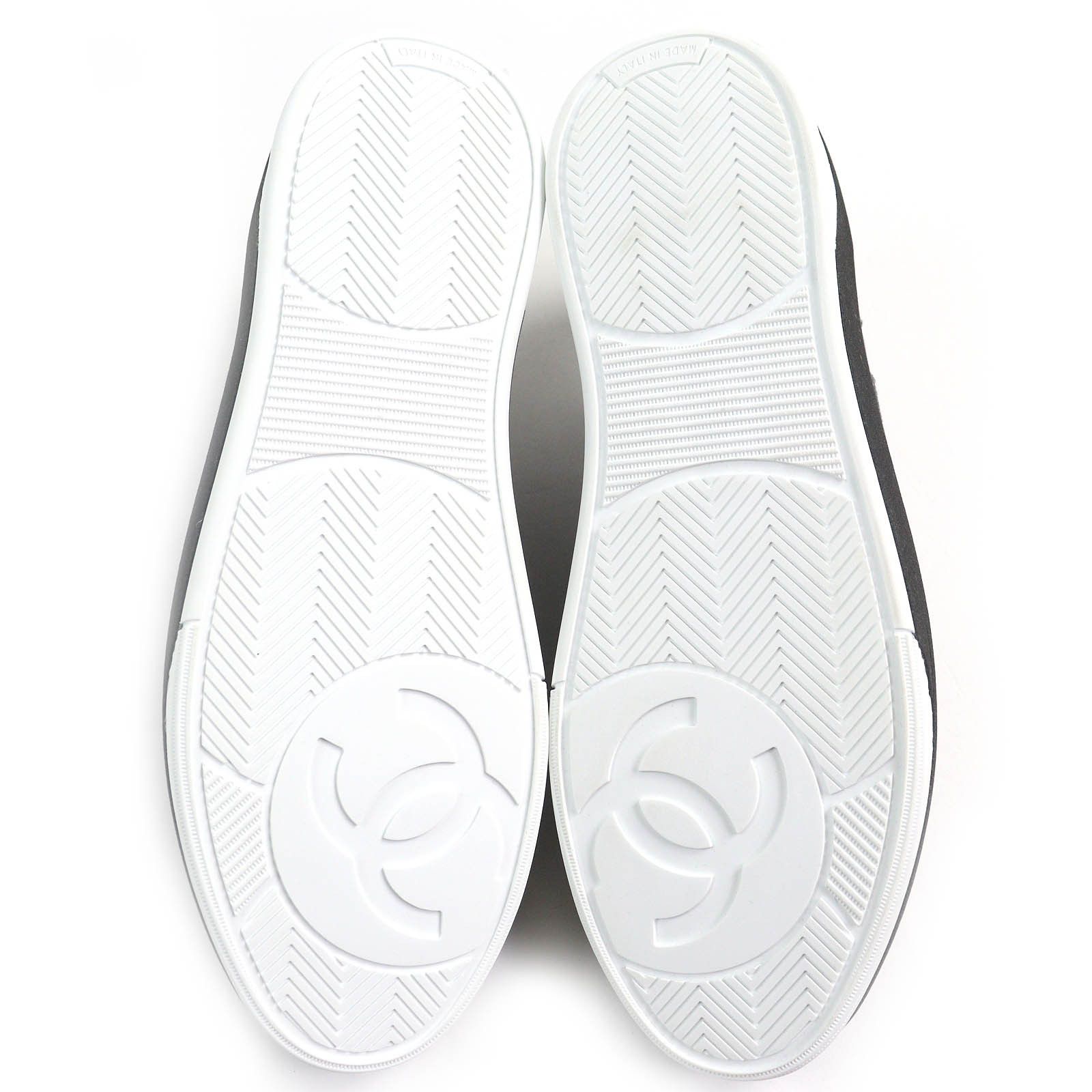 Chanel Chanel Chanel COCO Mark Stripe Pattern Wool Sneakers Others Shoes G46012 Size ONE SIZE - 8 Thumbnail