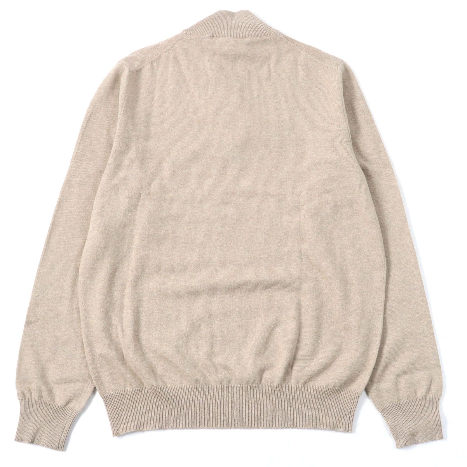 Salvatore Ferragamo Salvatore Ferragamo Salvatore Ferragamo GanciniMetal Cashmere Cotton Sweater Knit Cotton Tops Size ONE SIZE - 4 Thumbnail
