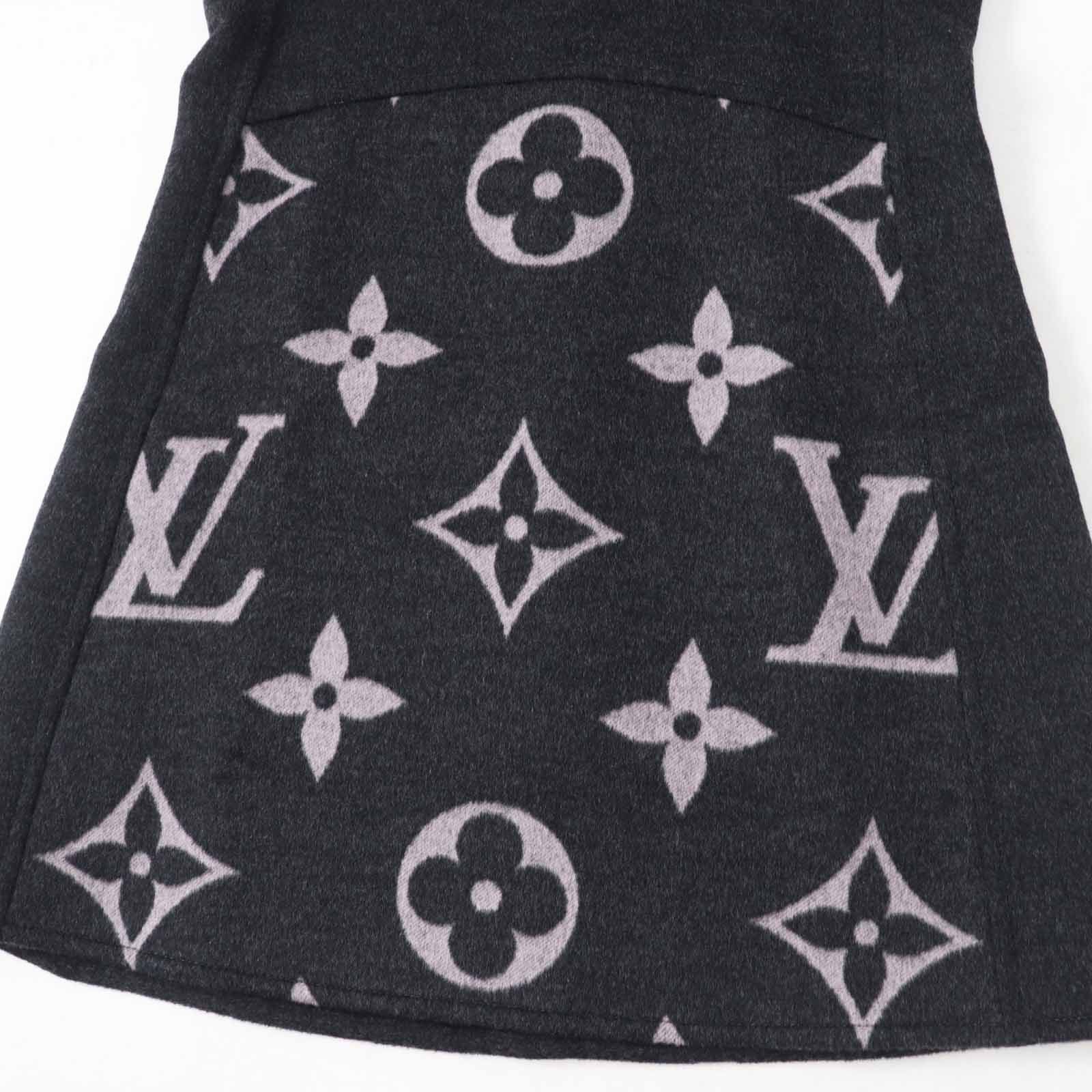 Louis Vuitton Louis Vuitton Louis Vuitton Monogram Wool Silk Dress Others Dresses Size ONE SIZE - 6 Thumbnail