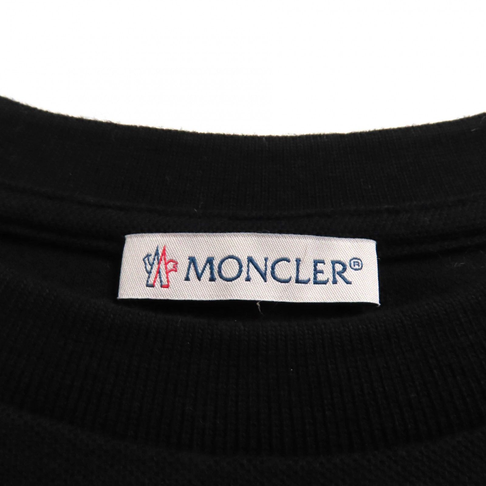 Moncler Moncler Moncler Embroidered logo Cotton T-shirt Cotton T-Shirts Size ONE SIZE - 6 Thumbnail