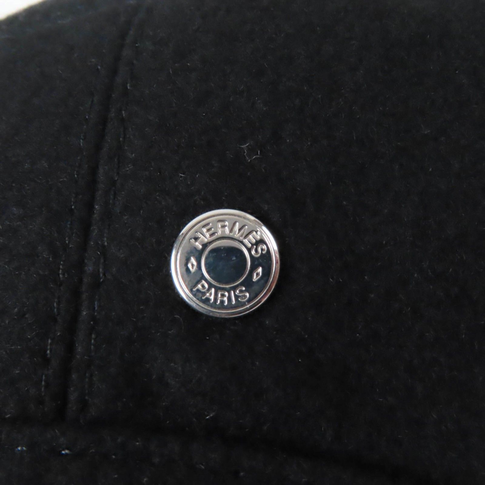 Hermes Hermes Saint Honor Cashmere Beret Natural Material Hats