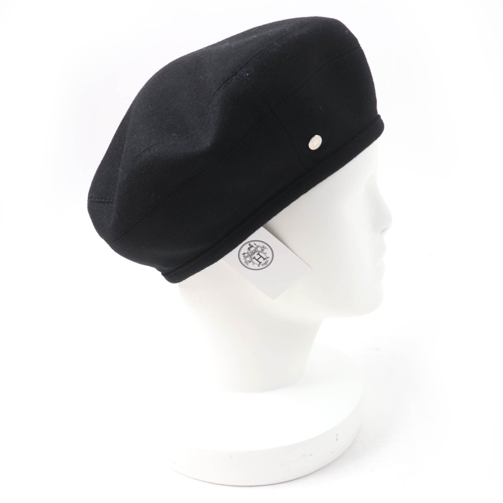 Hermes Hermes Saint Honor Cashmere Beret Natural Material Hats