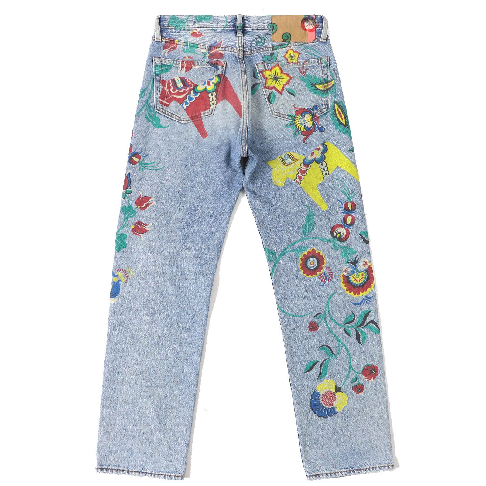 Acne Studios Acne Studios Acne Studios Bla Konst Cotton Denim Pants Cotton Jeans Size ONE SIZE - 2 Thumbnail