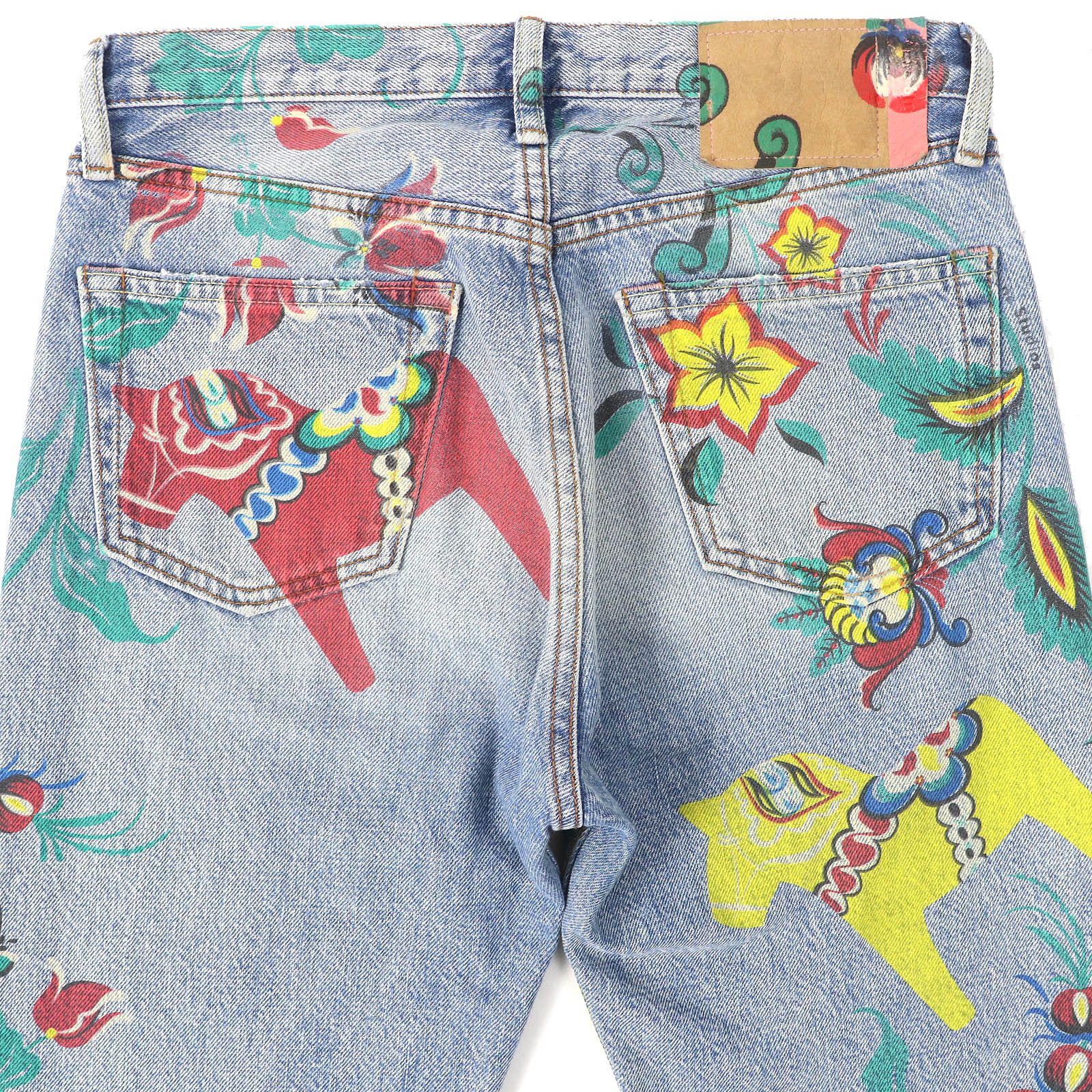 Acne Studios Acne Studios Acne Studios Bla Konst Cotton Denim Pants Cotton Jeans Size ONE SIZE - 4 Thumbnail
