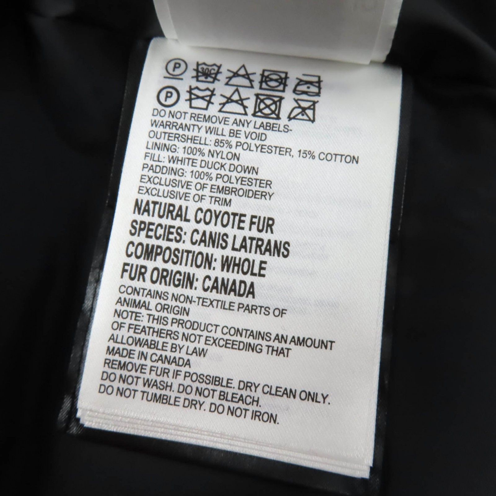 Other Other Canada Goose Mackenzie Polyester Cotton Down Coat Cotton Outerwear 2302JL Size ONE SIZE - 13 Thumbnail