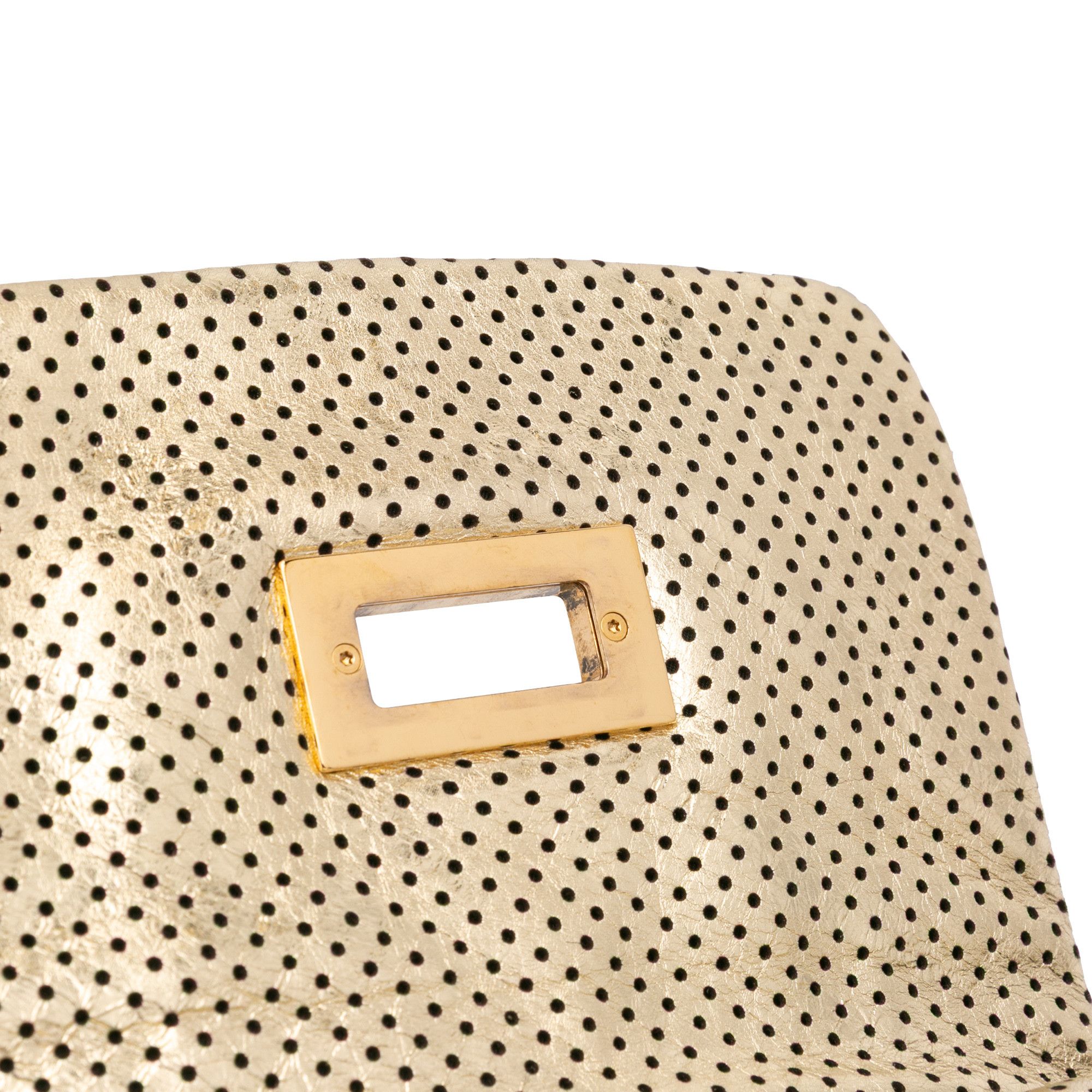 Chanel Chanel Perforated Crackled Metallic Calfskin Drill Tote Size ONE SIZE - 8 Thumbnail