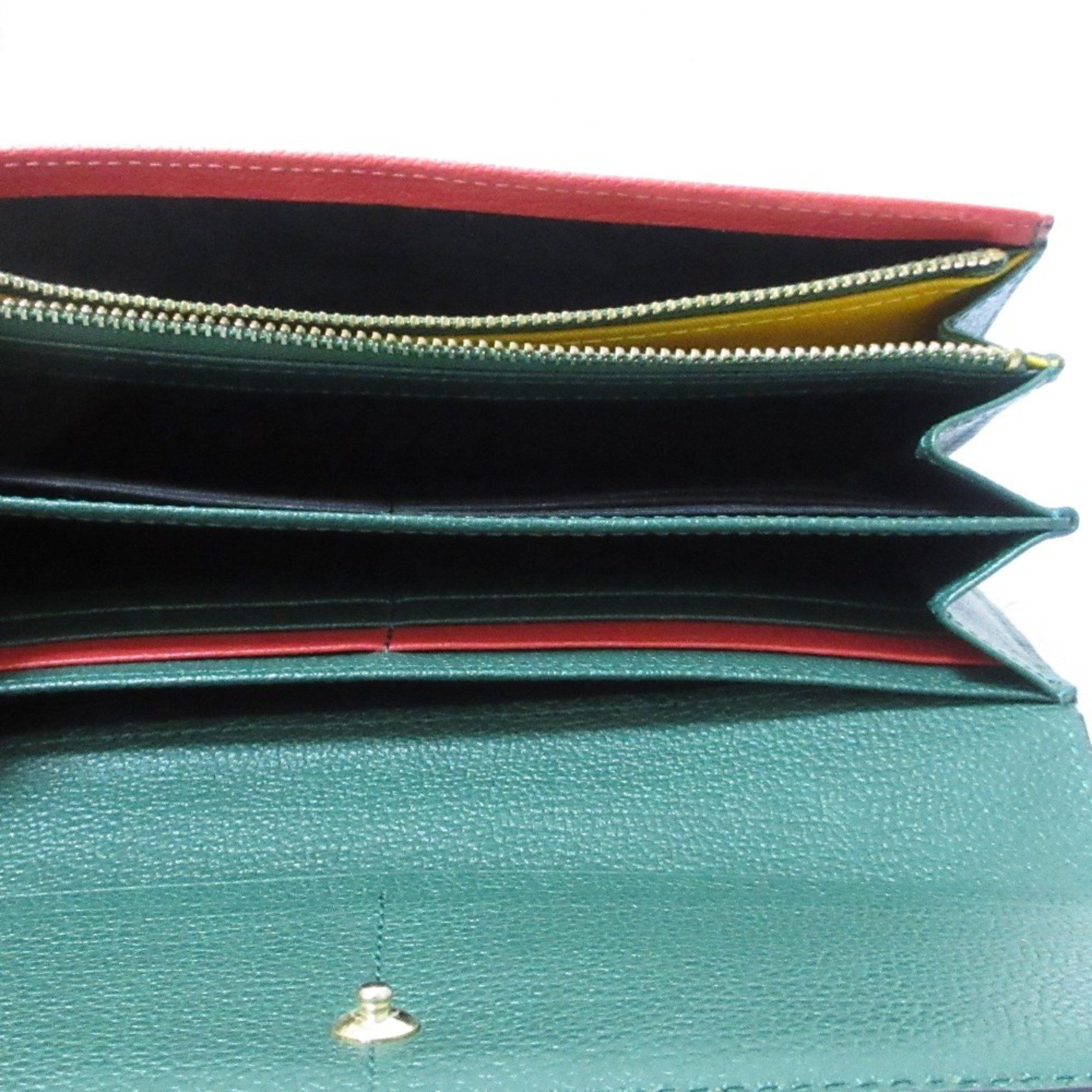 Paul Smith Paul Smith Leather Long Wallet, Coral, Red, Women's Size ONE SIZE - 8 Thumbnail