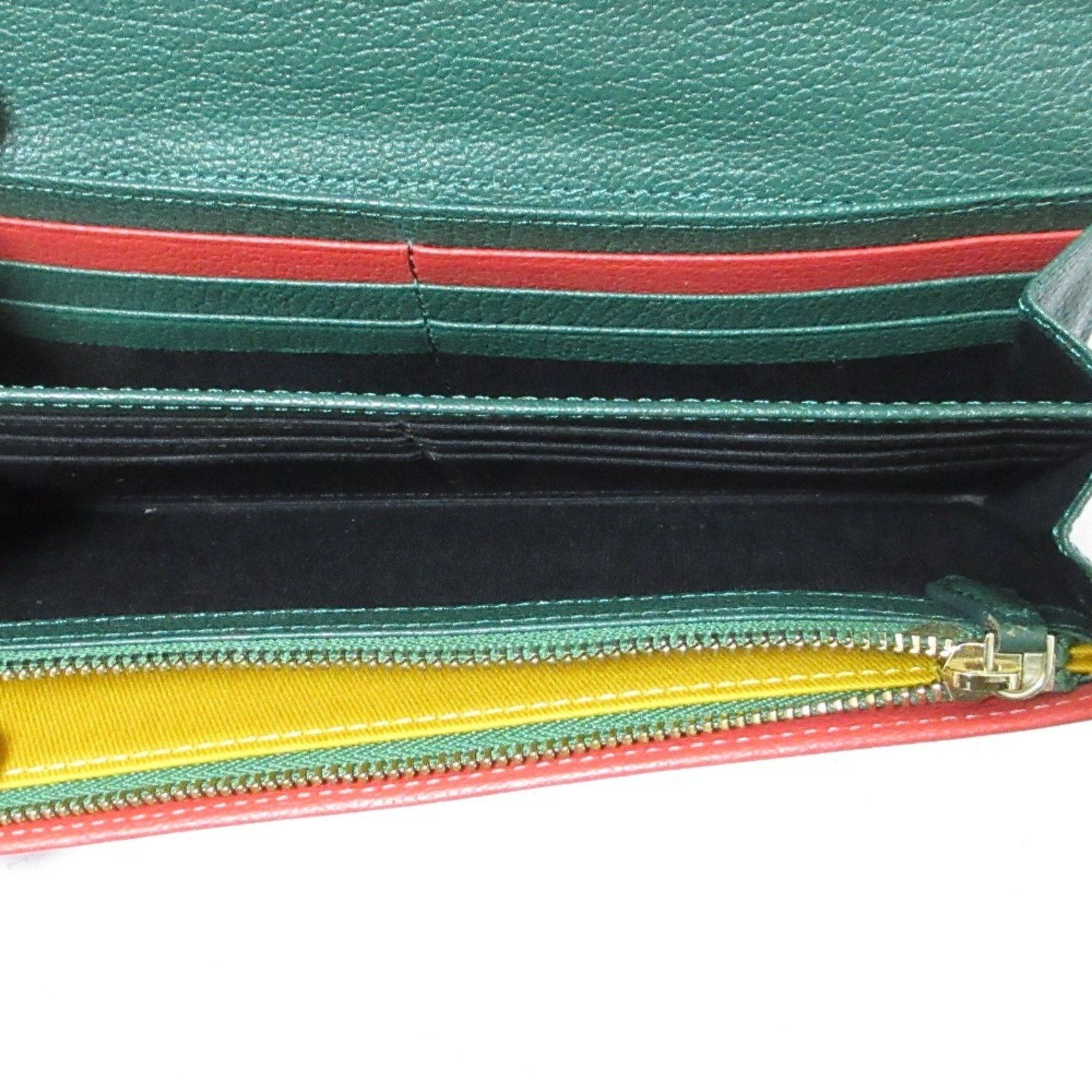 Paul Smith Paul Smith Leather Long Wallet, Coral, Red, Women's Size ONE SIZE - 9 Thumbnail