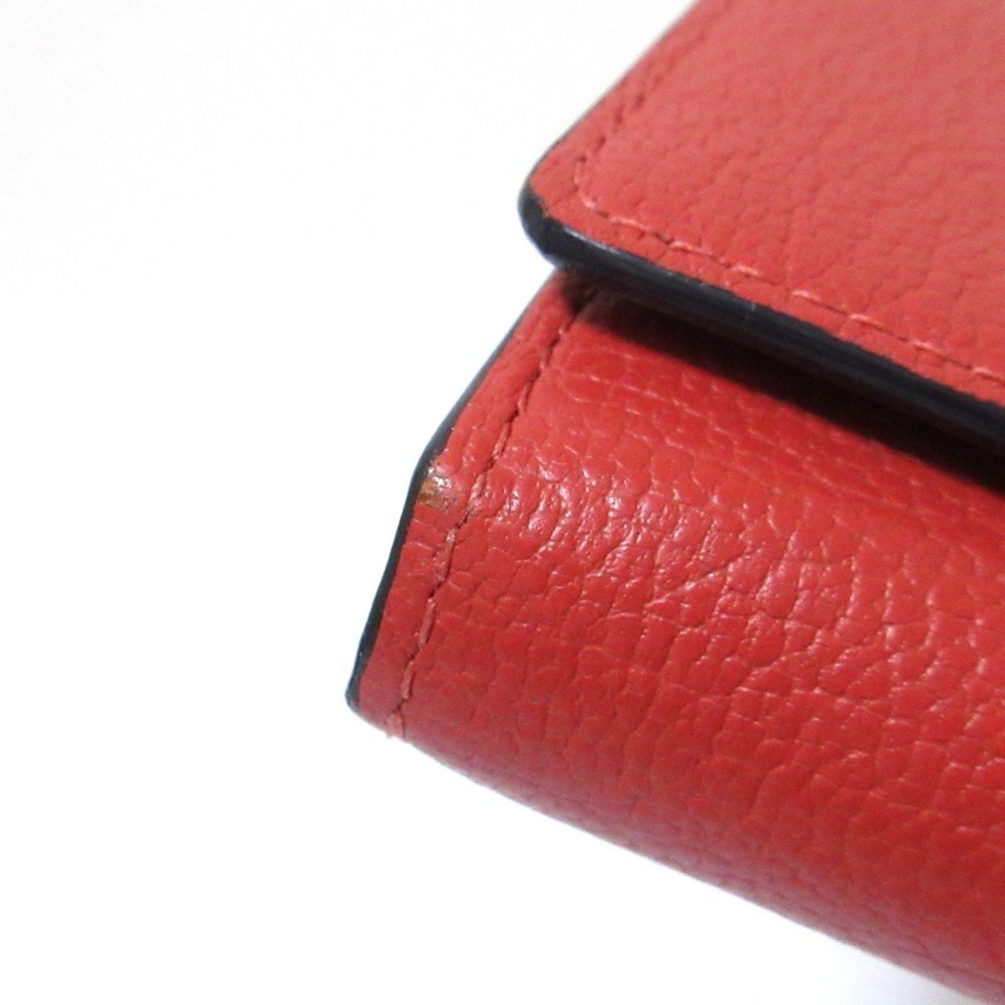 Paul Smith Paul Smith Leather Long Wallet, Coral, Red, Women's Size ONE SIZE - 16 Thumbnail