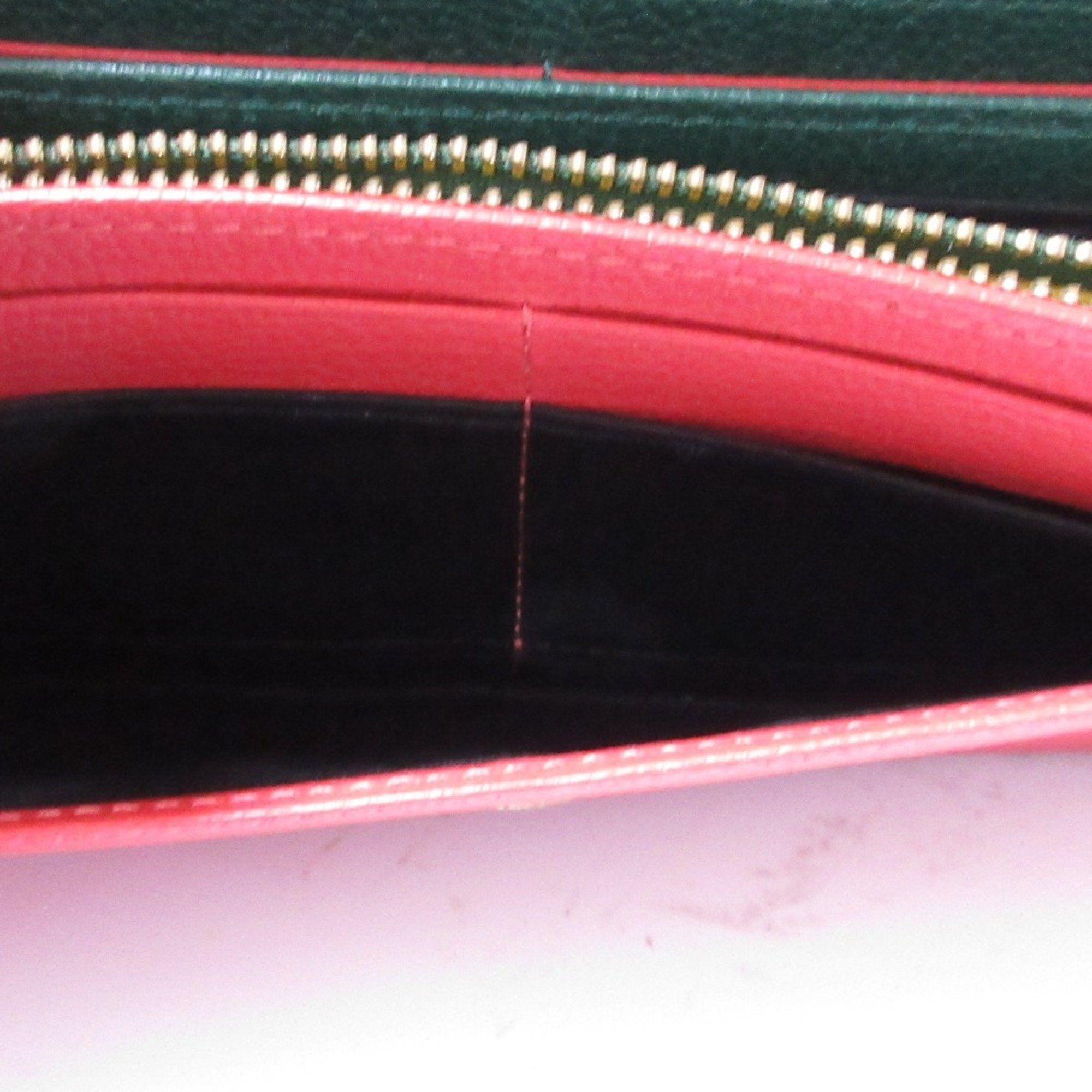 Paul Smith Paul Smith Leather Long Wallet, Coral, Red, Women's Size ONE SIZE - 11 Thumbnail