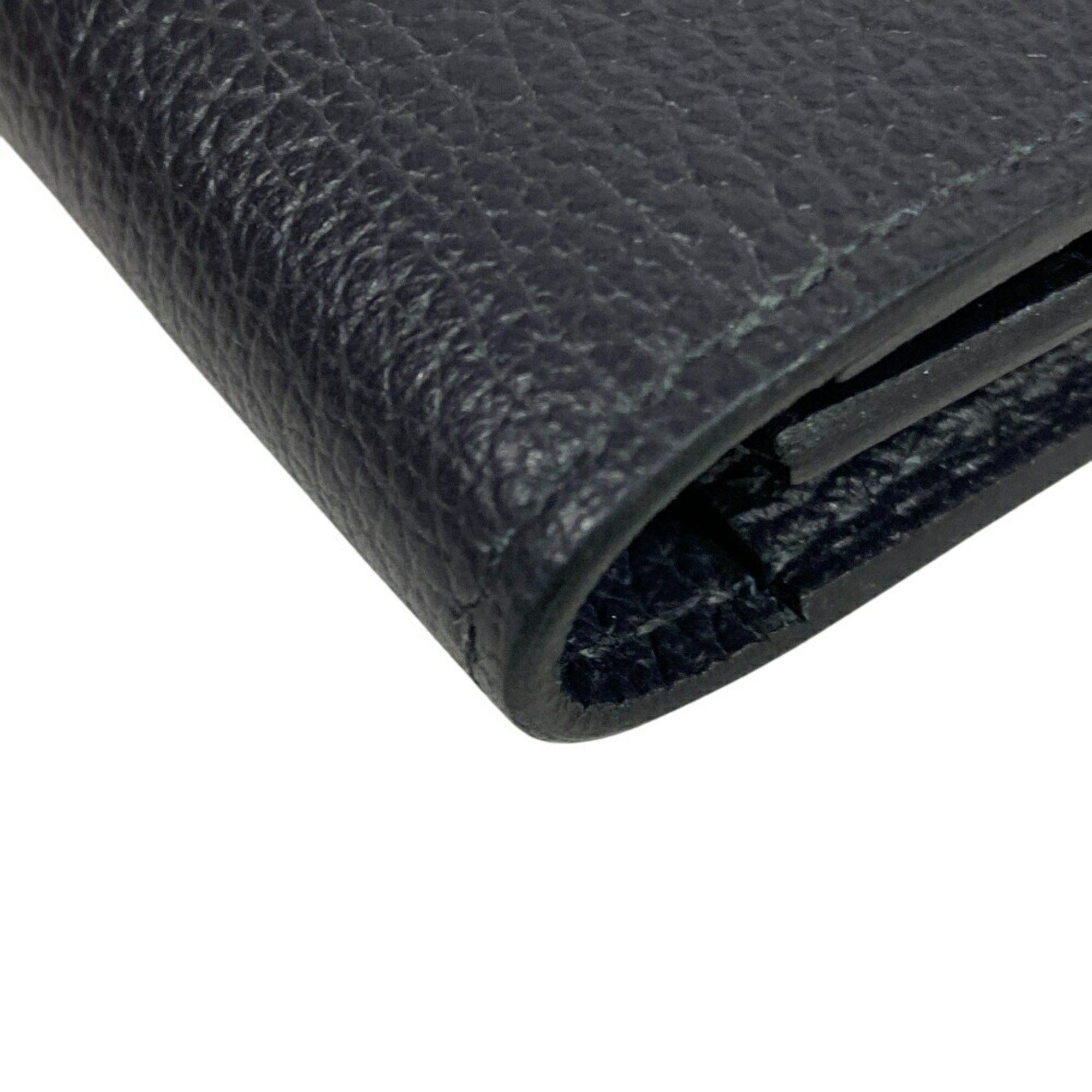 Hermes Hermes Citizen Twill Long Coin Purse Black Unisex Size ONE SIZE - 6 Thumbnail
