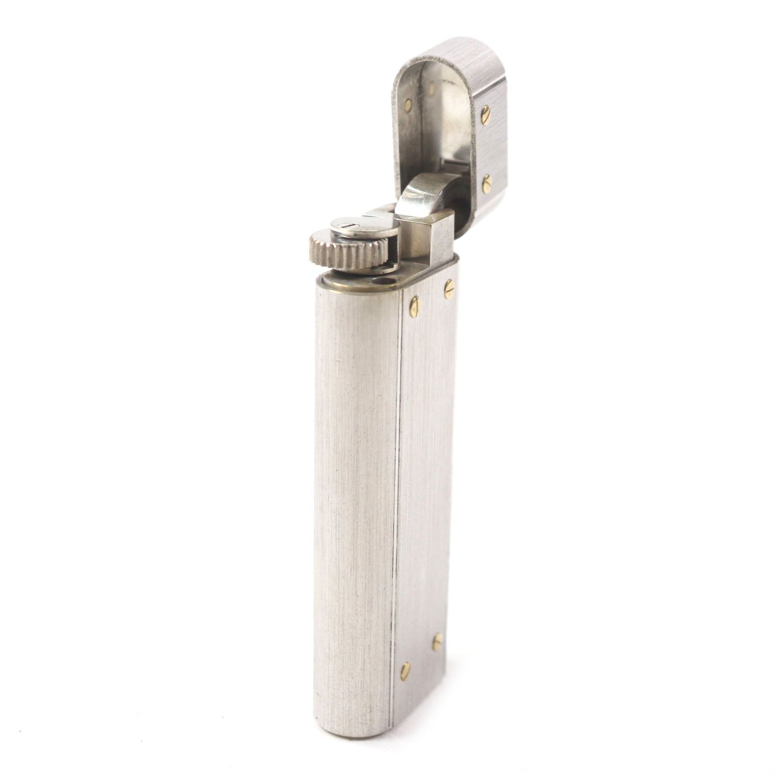 Cartier Cartier Cartier Santos Oval Silver Lighter Metal Lighter Size ONE SIZE - 4 Thumbnail