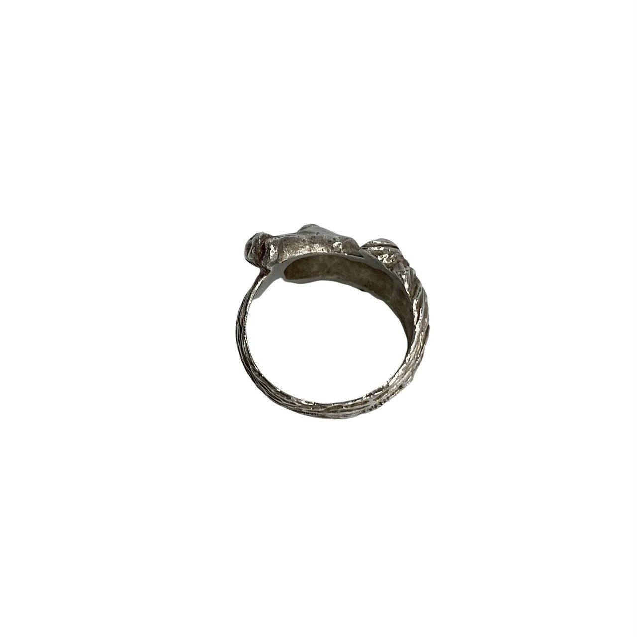 Hermes Hermes Hermes Cheval Horse Silver 925 Ring Metal Ring Size ONE SIZE - 6 Thumbnail
