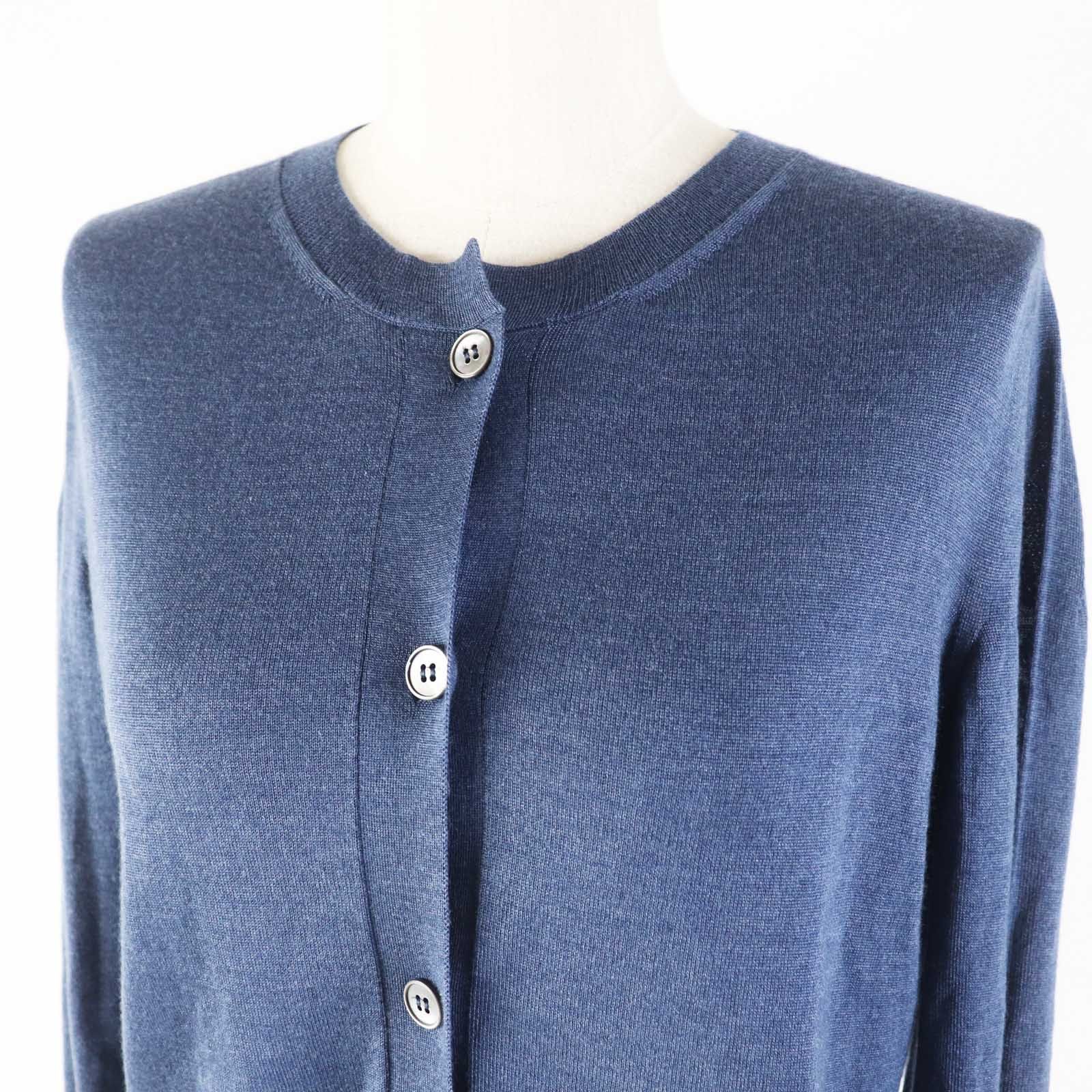 Jil Sander Jil Sander Jil Sander JSPI754312 Wool Silk Knit Cardigan Others Tops JSPI754312 WIY11008 Size ONE SIZE - 2 Thumbnail