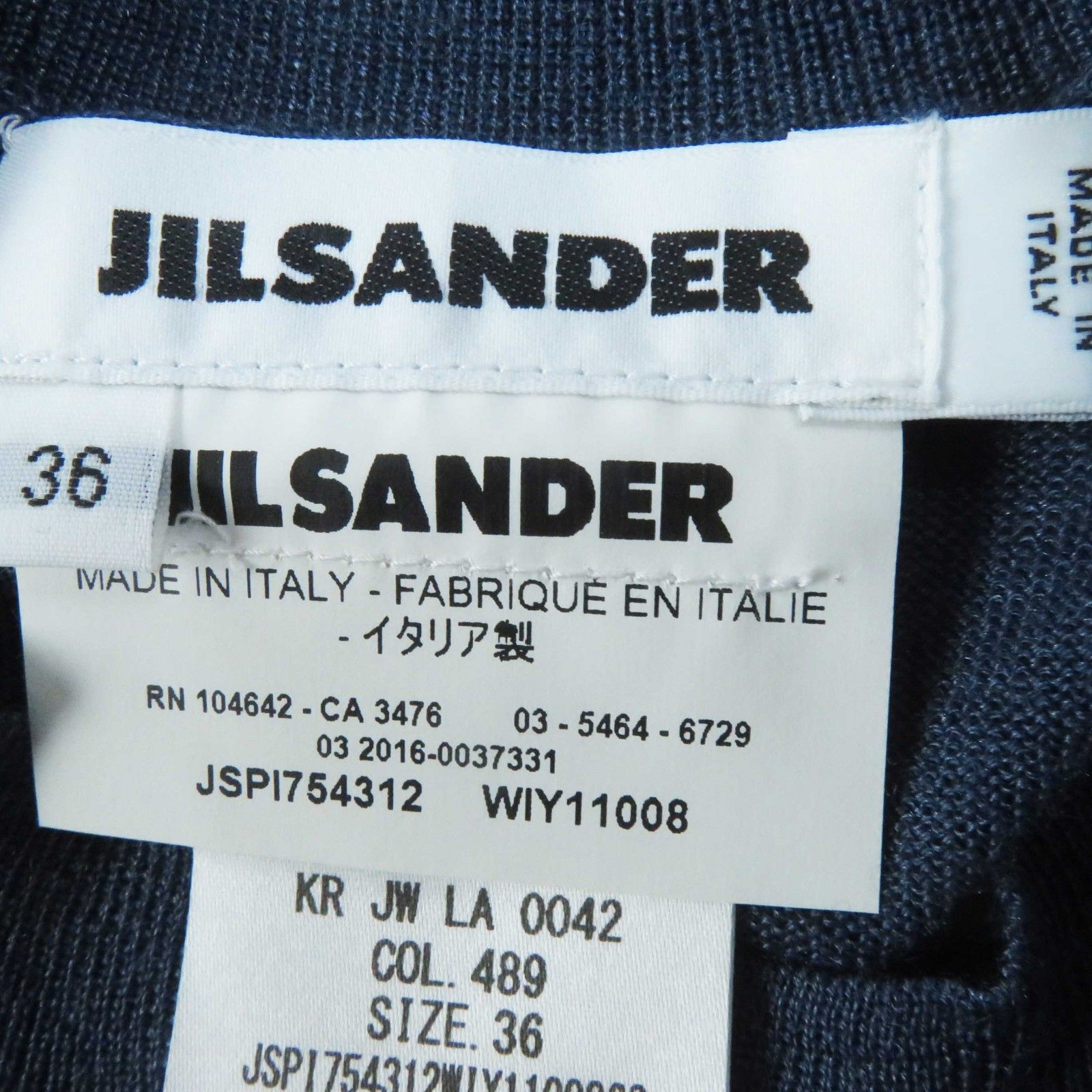 Jil Sander Jil Sander Jil Sander JSPI754312 Wool Silk Knit Cardigan Others Tops JSPI754312 WIY11008 Size ONE SIZE - 6 Thumbnail