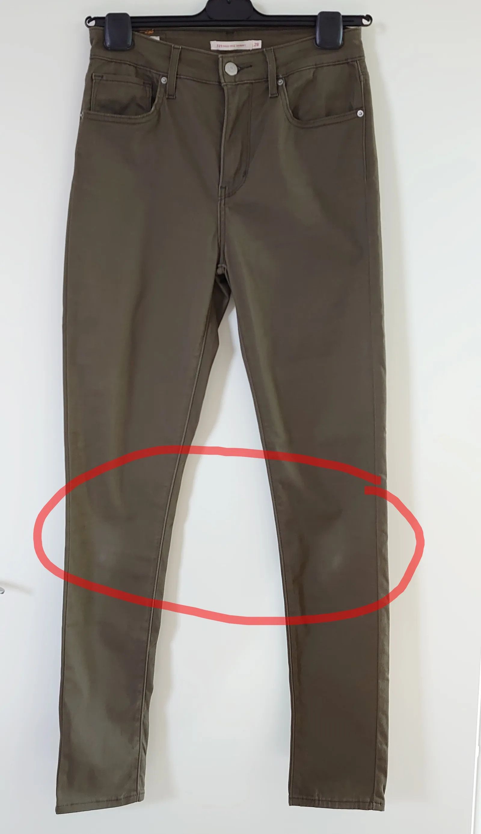 Levi's Levi's 721 High Rise Skinny Jeans Size 28" / US 6 / IT 42 - 5 Thumbnail