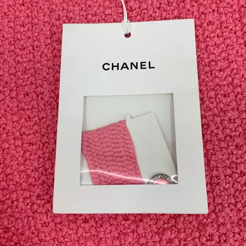Chanel Chanel Pink High-Waisted Knit Cardigan Jacket- DMC Size US XXS / EU 40 - 7 Thumbnail
