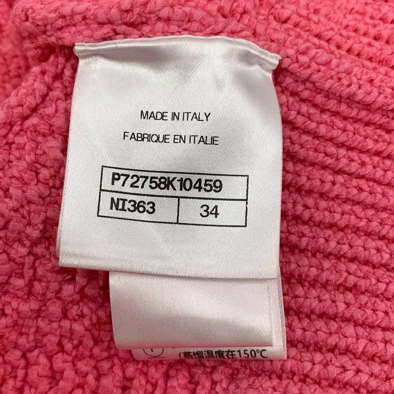 Chanel Chanel Pink High-Waisted Knit Cardigan Jacket- DMC Size US XXS / EU 40 - 6 Thumbnail