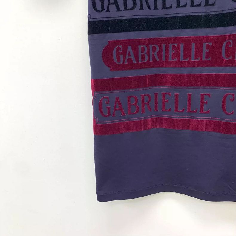 Chanel Chanel Deep Purple Logo Print Cotton T-Shirt- DMC Size US XS / EU 42 / 0 - 4 Thumbnail