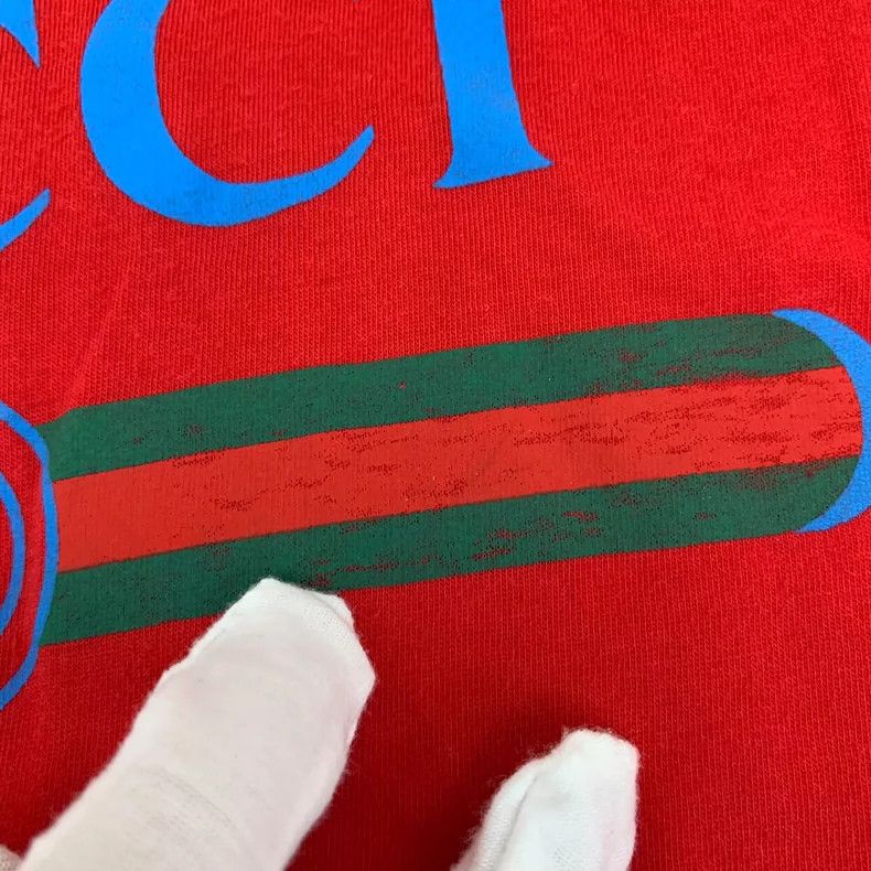 Gucci Gucci Red Floral Embroidered Cotton T-Shirt- DMC Size US M / EU 48-50 / 2 - 9 Thumbnail
