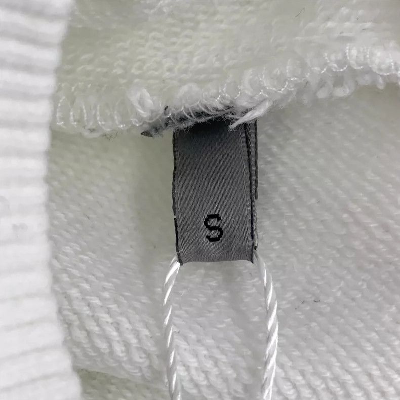 Dior Dior White Striped Cotton Long Sleeve Sweatshirt- DMC Size US S / EU 44-46 / 1 - 6 Thumbnail