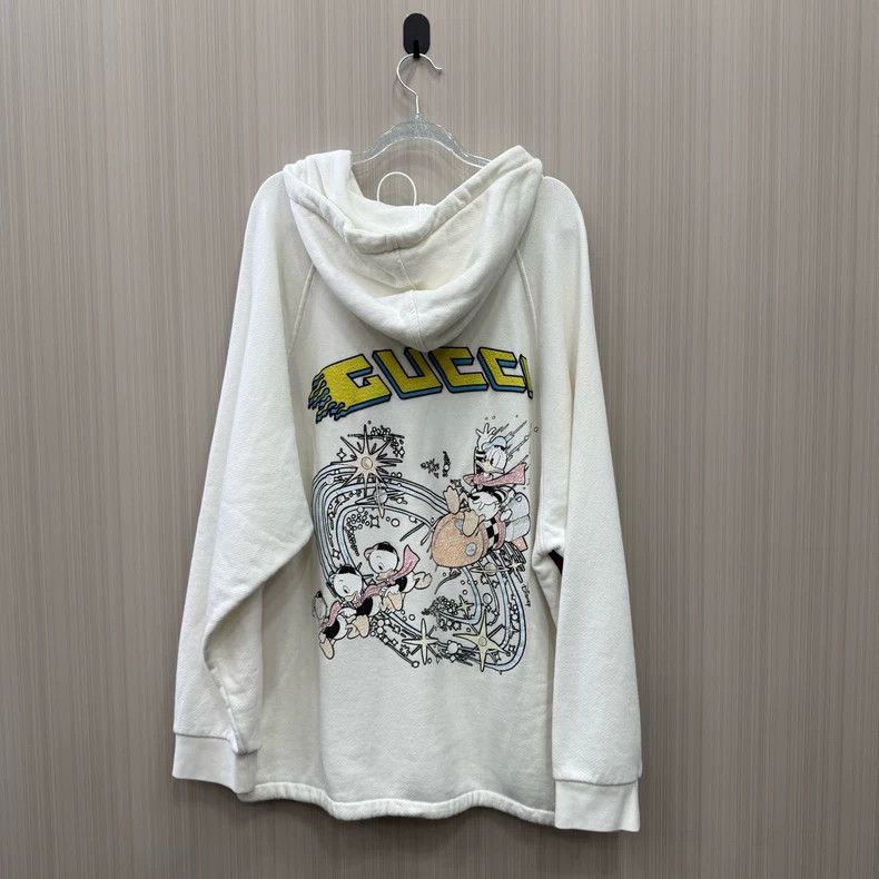 Gucci Gucci Hooded Sweatshirt with Belt Design- DMC Size US L / EU 52-54 / 3 - 2 Thumbnail