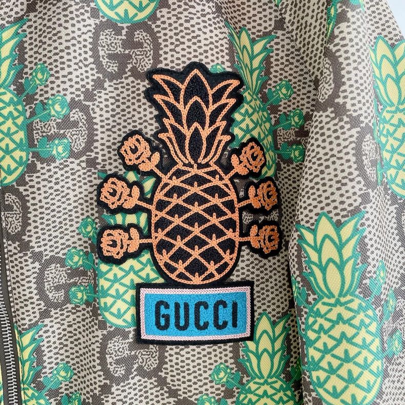 Gucci GUCCI Pineapple Zip Jacket Size 52- DMC Size US L / EU 52-54 / 3 - 5 Thumbnail