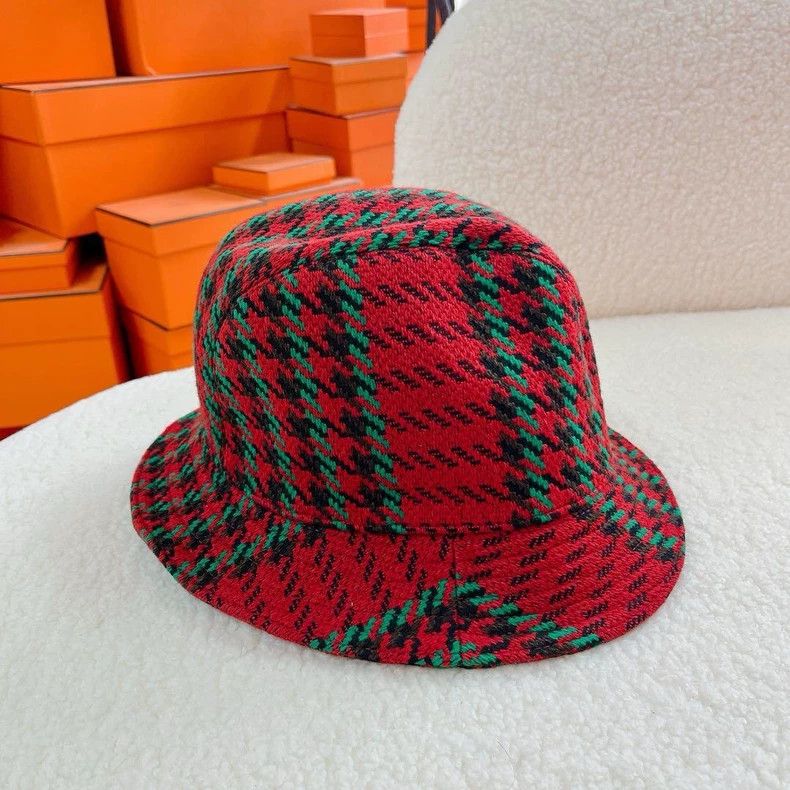 Gucci Gucci Double G Houndstooth Fisherman Hat- DMC Size ONE SIZE - 2 Thumbnail