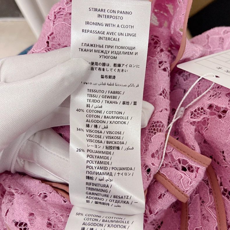 Gucci Gucci Pink Lace Jacket Size 40- DMC Size US M / EU 48-50 / 2 - 9 Thumbnail