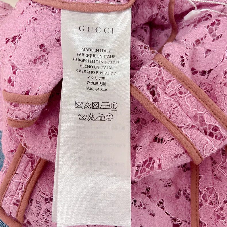Gucci Gucci Pink Lace Jacket Size 40- DMC Size US M / EU 48-50 / 2 - 7 Thumbnail