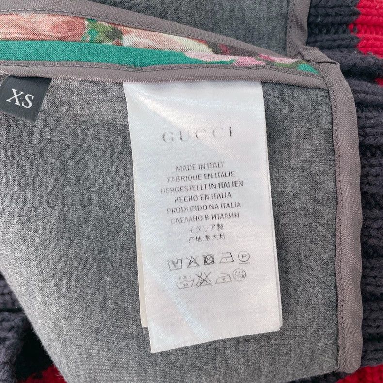 Gucci Gucci Green Floral Printed Long Sleeve Top- DMC Size US XS / EU 42 / 0 - 6 Thumbnail