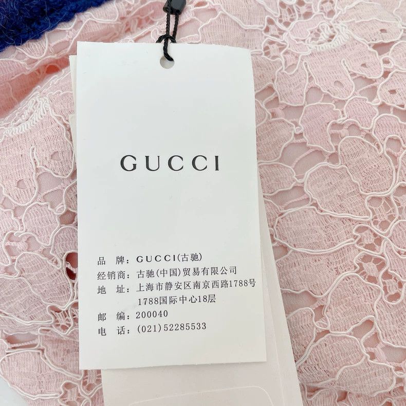 Gucci GUCCI Pink Lace Skirt With Tags- DMC Size US 31 - 8 Thumbnail