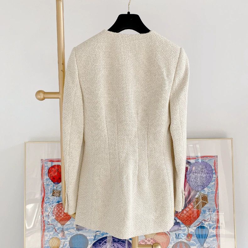 Gucci Gucci Beige Knitted Jacket with Buttons- DMC Size US M / EU 48-50 / 2 - 2 Thumbnail