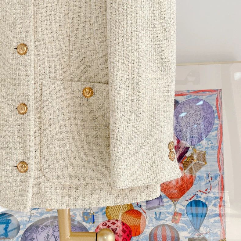 Gucci Gucci Beige Knitted Jacket with Buttons- DMC Size US M / EU 48-50 / 2 - 4 Thumbnail