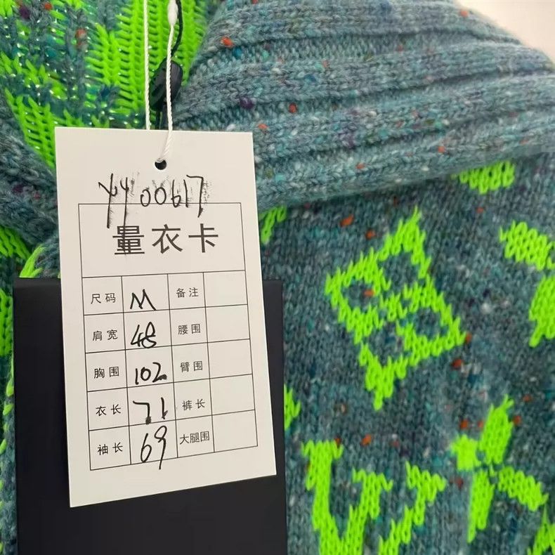 Louis Vuitton Louis Vuitton Fluorescent Green Printed Jacket- DMC Size US M / EU 48-50 / 2 - 5 Thumbnail