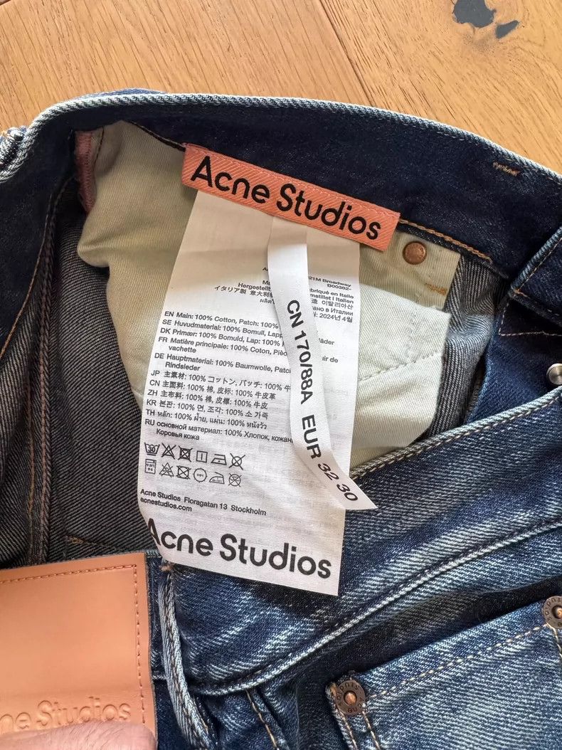 Acne Studios Acne Studios Classic Loose Straight Jeans- DMC Size US 32 / EU 48 - 3 Thumbnail