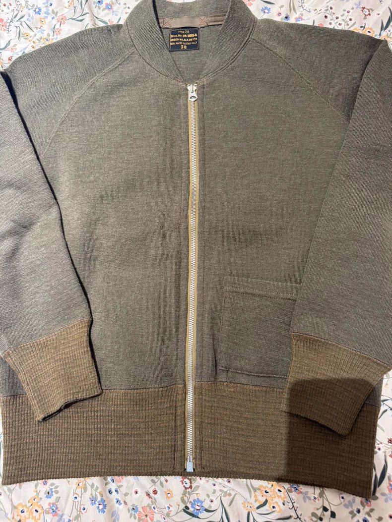 The Real McCoy's The Real McCoy's C2 Wool Cardigan- DMC Size US M / EU 48-50 / 2 - 3 Thumbnail