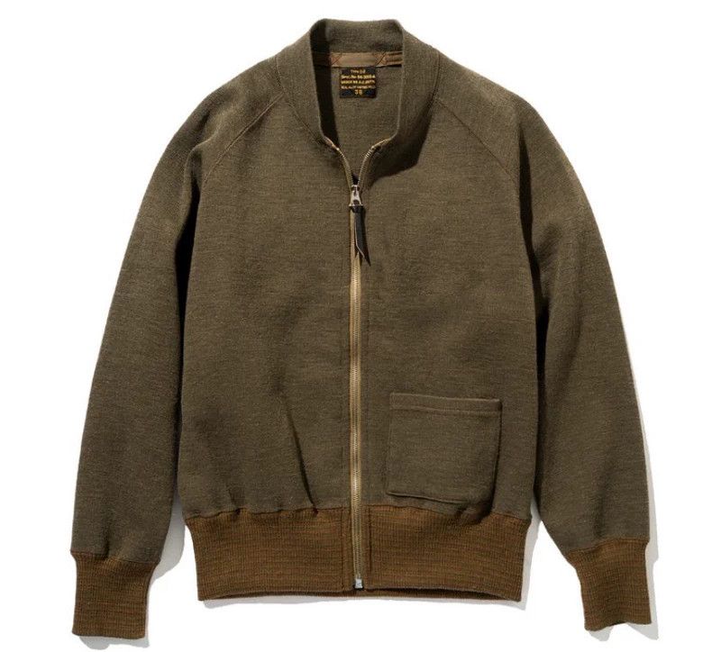 The Real McCoy's The Real McCoy's C2 Wool Cardigan- DMC Size US M / EU 48-50 / 2 - 9 Thumbnail