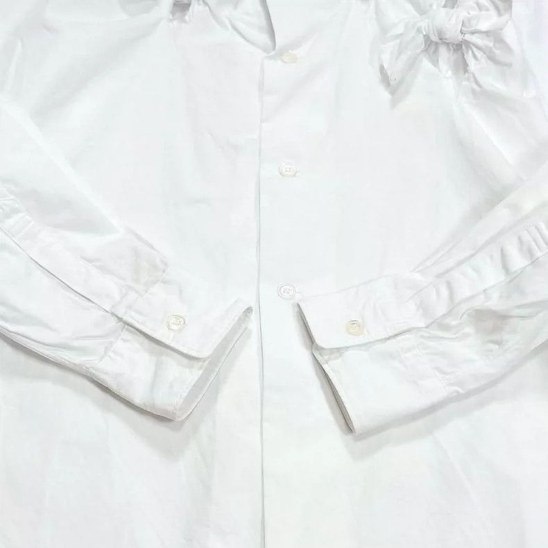 Comme des Garcons Comme des Garcons White Bow Design Shirt- DMC Size US M / EU 48-50 / 2 - 4 Thumbnail
