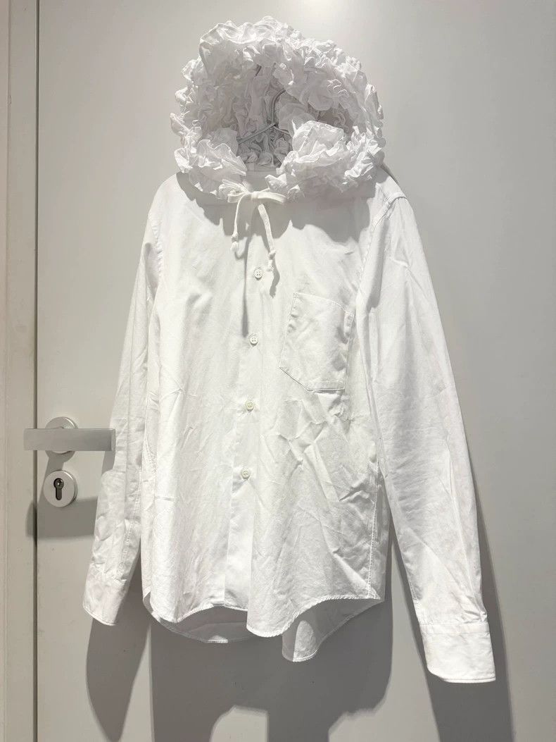 Comme des Garcons Comme Des Garçons Ruffled Collar White Shirt- DMC Size US XS / EU 42 / 0 - 3 Thumbnail