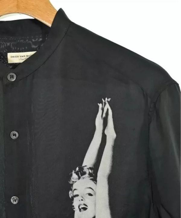 Dries Van Noten Dries Van Noten Sheer Shirt with Print- DMC Size US M / EU 48-50 / 2 - 5 Thumbnail