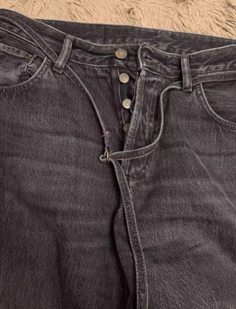 Acne Studios Acne Studios Black Denim Pants Unisex Size 32- DMC Size US 32 / EU 48 - 3 Thumbnail