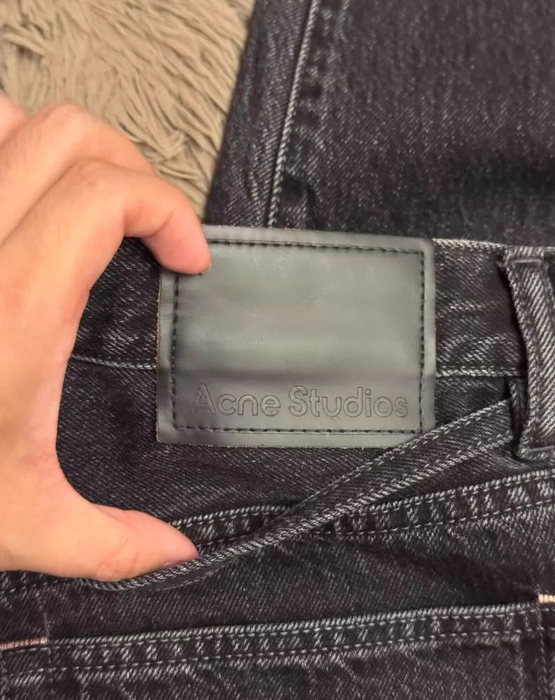 Acne Studios Acne Studios Black Denim Pants Unisex Size 32- DMC Size US 32 / EU 48 - 5 Thumbnail