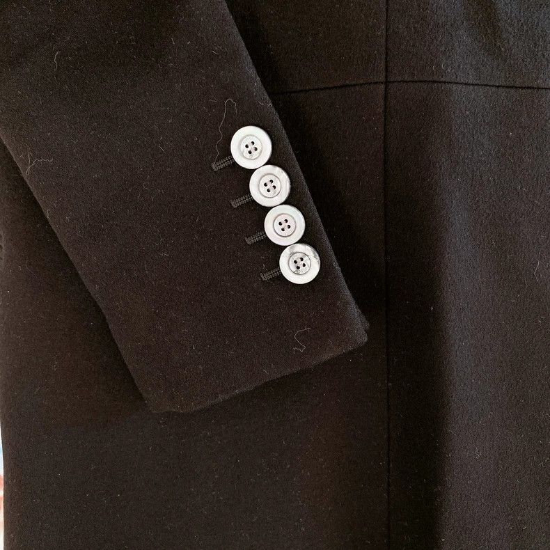 Gucci Gucci Black Wool Coat Size 36- DMC Size US S / EU 44-46 / 1 - 6 Thumbnail